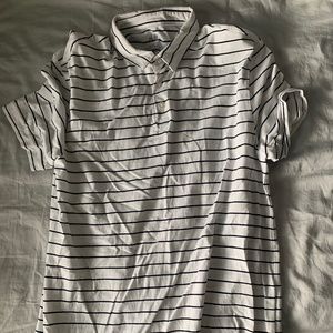 H&M T shirt Black and White Mens